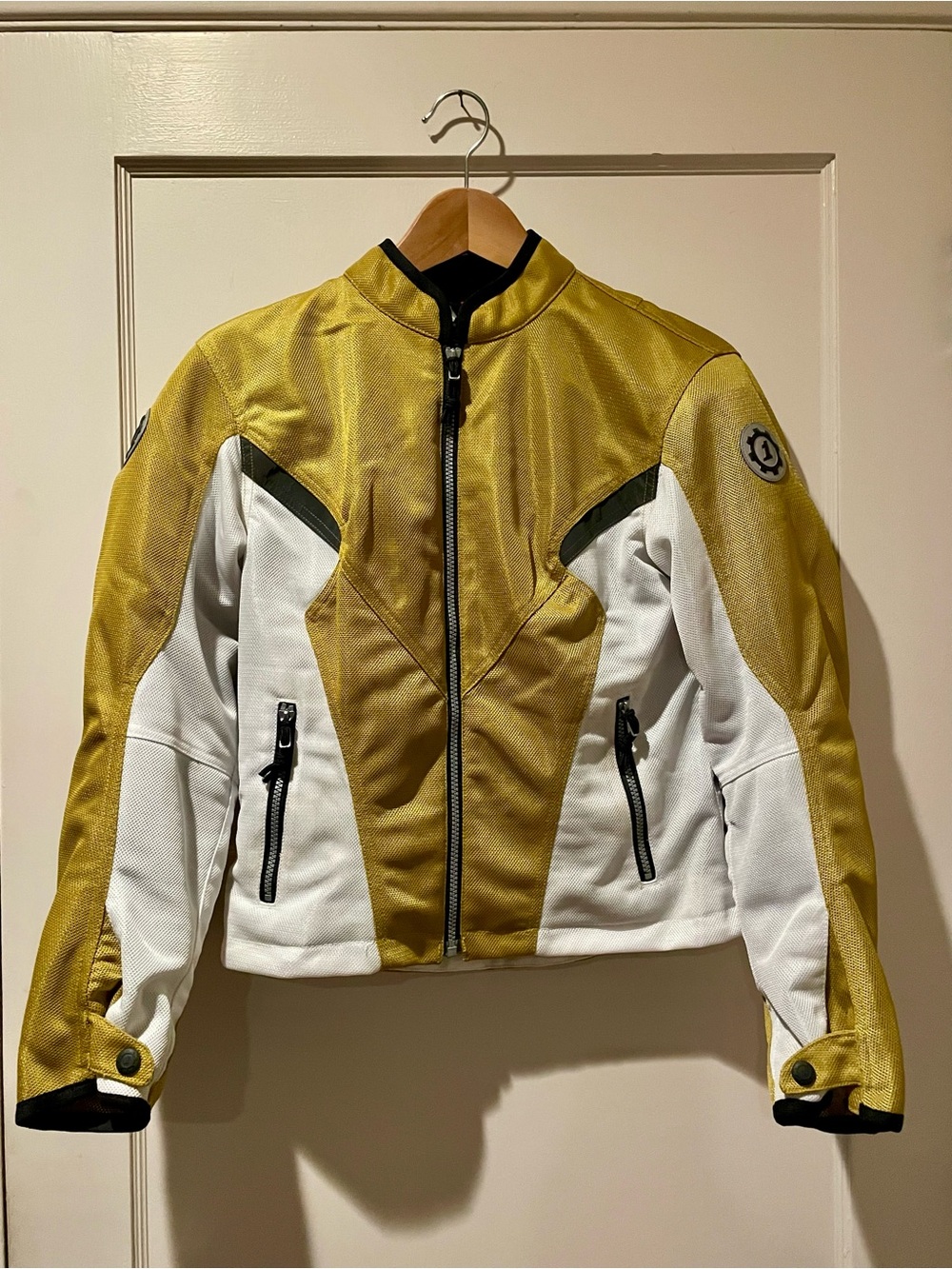 Women’s Yellow and White Utility Riding Jacket